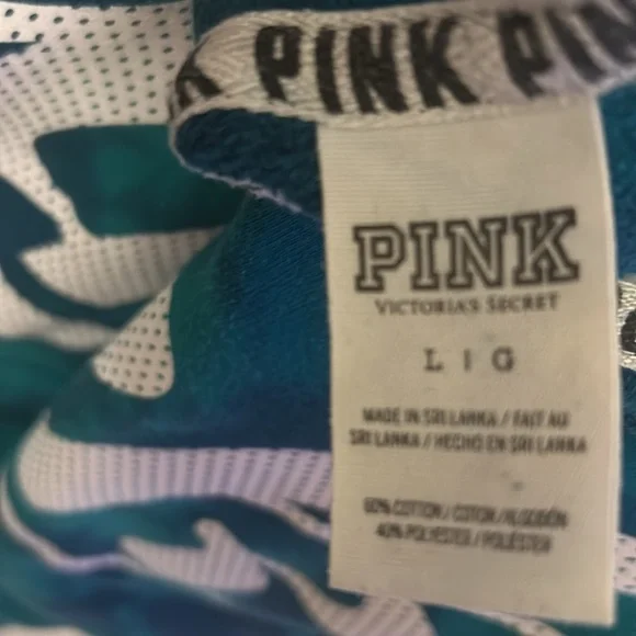 Teal Tie-Dye Long Sleeve Shirt with Dog Logo - Picture 4 of 5